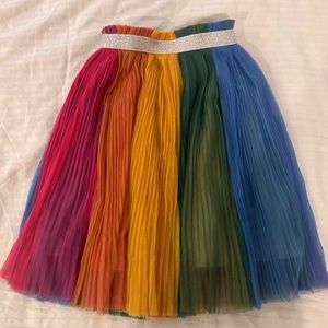Hanna Andersson Rainbow Tulle Skirt